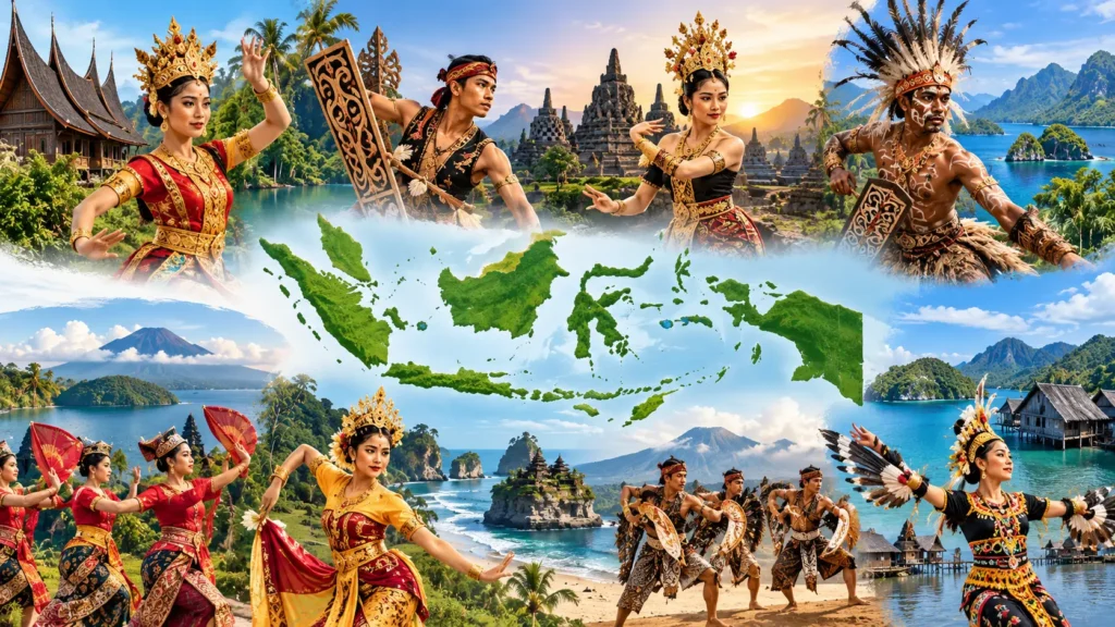 Faktor yang membentuk keragaman tari tradisional Indonesia