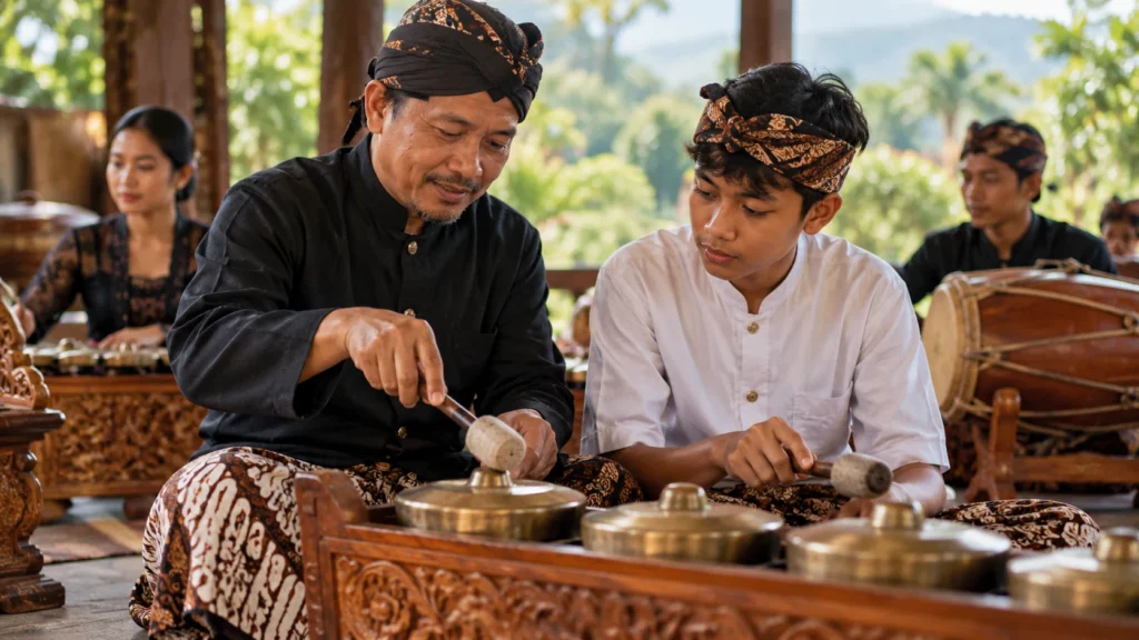 Hubungan musik tradisional dengan masyarakat pendukung