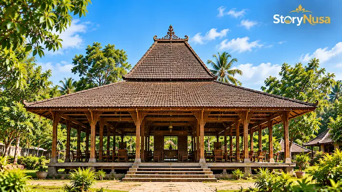 Rumah Joglo dari Jawa
