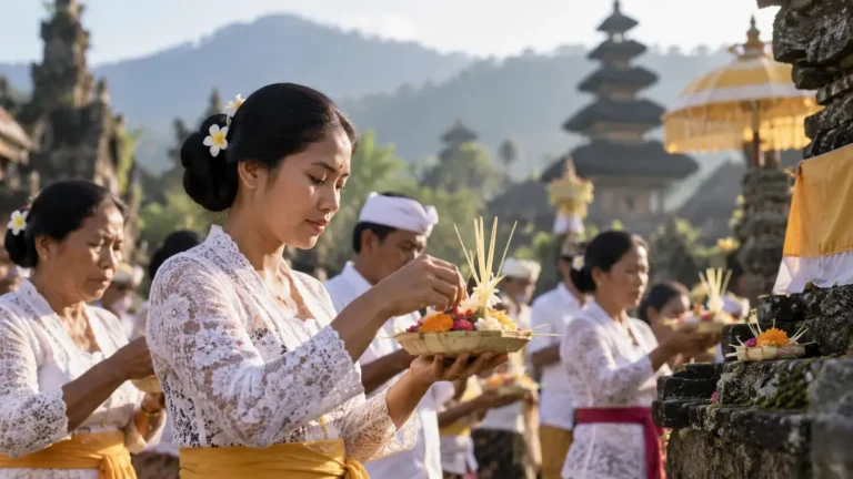 Tradisi dan upacara adat Indonesia dalam kehidupan masyarakat